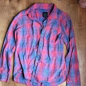 Plaid long sleeve
